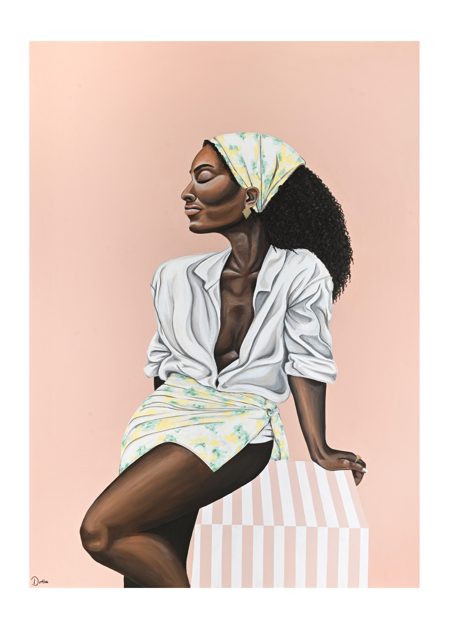 Kunsttryk af Deep Breath