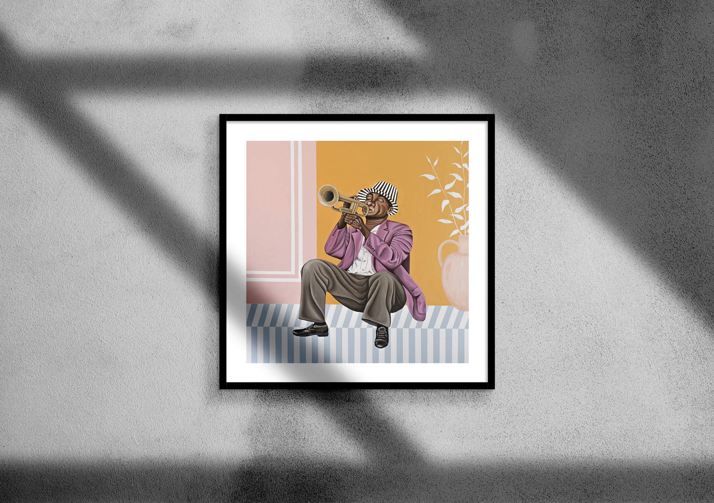 Kunsttryk af Jazz Maestro