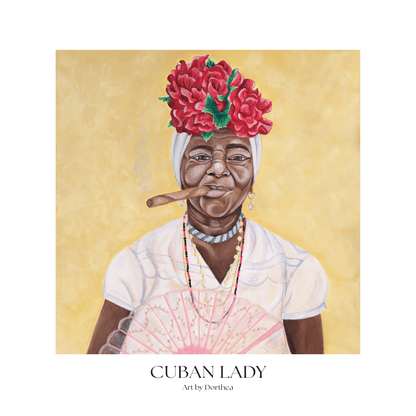 Kunsttryk af Cuban Lady
