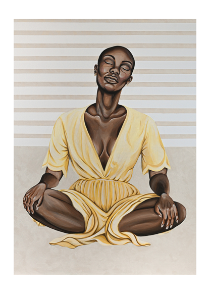 Kunsttryk af Inner Peace